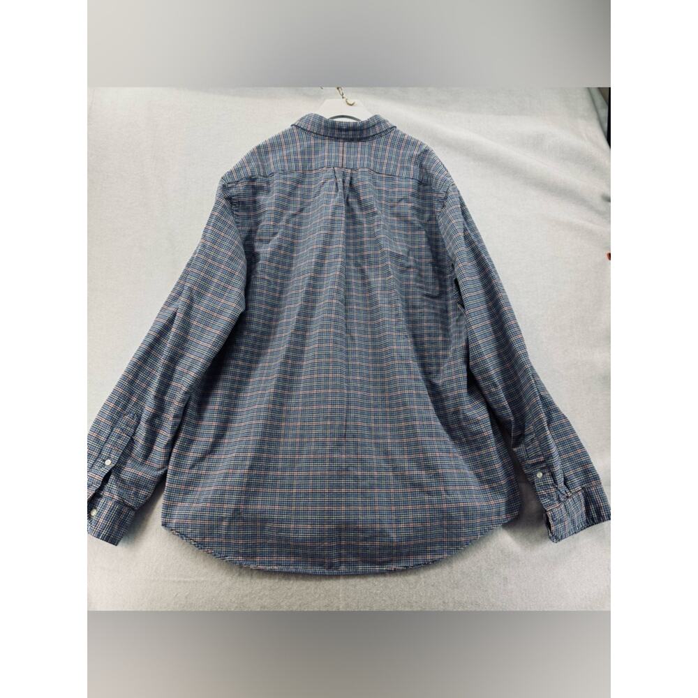 EUC Ralph Lauren Multicolored Plaid Long Sleeve Button Down Shirt size XXL - Picture 3 of 4